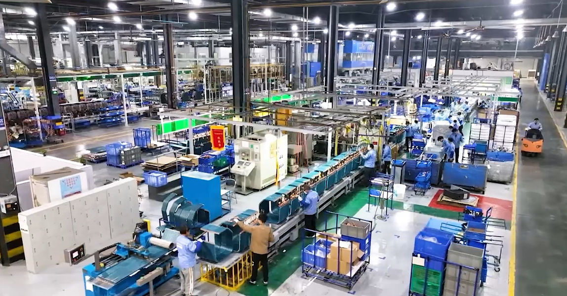 Henan Hongtai HVAC Equipment Co., Ltd. γραμμή παραγωγής του κατασκευαστή