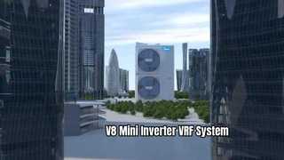 Ultra-Compact V8 Mini VRF System | Ισχυρή άνεση για σύγχρονες βίλες